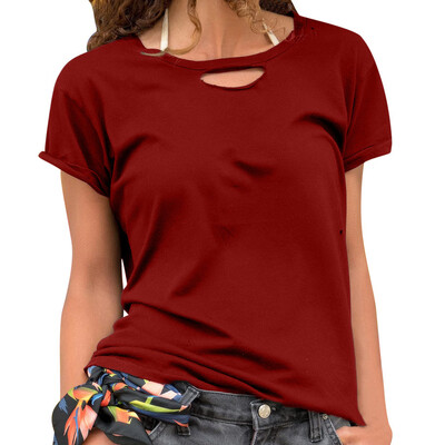 

Starmoon Women Summer Printing Pockets Short Sleeve Shirt Casual Tunic Tops Blouse