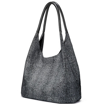 

REALER genuine leather shoulder bag designer handbags women bags fashion Hobo bag ladies bags large capacity female