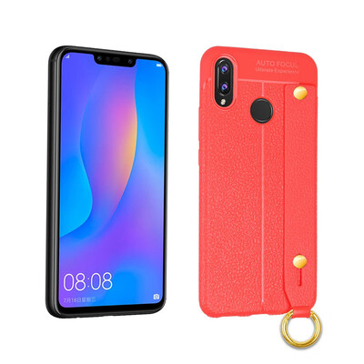 

Goowiiz Phone Case For Huawei Maimang 5G9 PlusNova Plus Fashion Leather PU Pattern TPU Soft Wristband Bracket