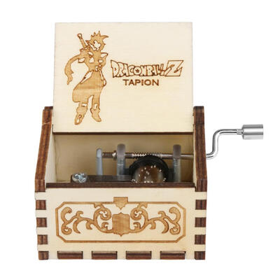 

Wooden Hand Crank Music Box TV Series Movie Theme Birthday Holiday Gift