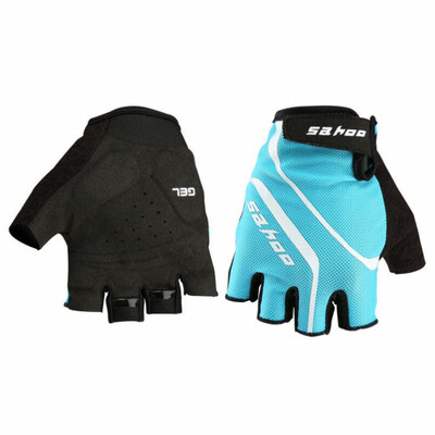 

Stylish Breathable Mesh Half Finger Gloves Fingerless Sports Bike Bicycle Cycle