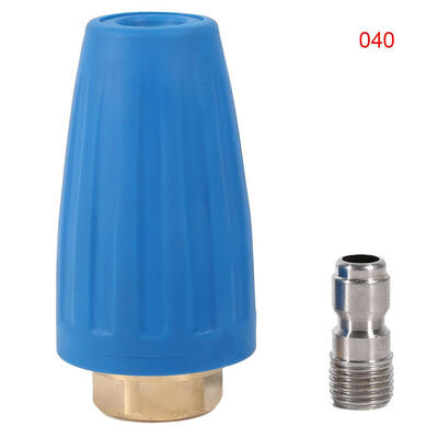 

Rotating Nozzles14 Quick Connect High Pressure Washer Cleaner Accessory Spray Rotating Turbo Nozzle 3000PSI Turbo Nozzle