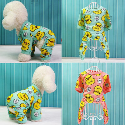 

Dog Pajamas Cotton Clothes Chihuahua Yorkie Pet Puppy Clothing for Dog Jumpsuit