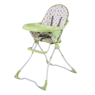 

Baby High Chair Infant Toddler Feeding Booster Seat Folding Safe Portable-Green