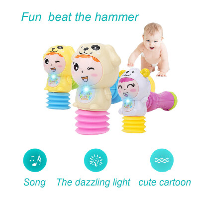 

YIWULAEarly childhood educational toys with childrens light hammer hammer