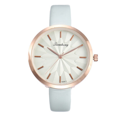 

Flower-Shaped Scale Female Watch In The Dial Simple Relogio Feminino Bussiness Orologio Donna High Quality Clock Cuckoo