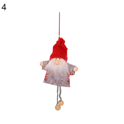 

Christmas Tree Xmas Hangings Ornament Girl Boy Santa Party Display Window Decor