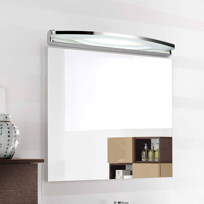 

Everflower Max 17W Stainless Steel And Acrylic Modern Fashion Led Wall Sconces Mirror Front Light Model 5950
