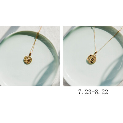 

1 Pc Zodiac Sign Necklace 12 Constellation Necklace Celestial Keepsake Jewelry Virgo Taurus Leo Gemini Fashion Jewelry Gift