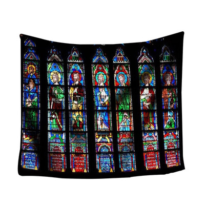 

Toponeto Colorful Print Tapestry Art Room Notre Dame Wall Hanging Tapestry Art Nature