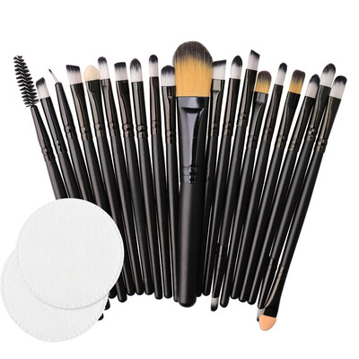 

Toponeto 20pcsset Makeup Brush Set tools Make-up Toiletry Kit Wool Make Up Brush Set