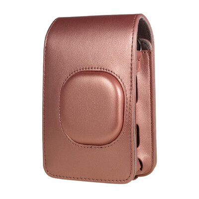 

Compact Size Instant Camera Case Bag PU Leather with Shoulder Strap Compatible with Fujifilm Fuji Instax mini LiPlay