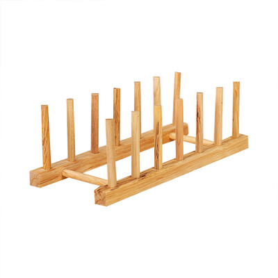 

Siaonvr Bamboo Dish Rack Dishes Drainboard Drying Drainer Storage Kitchen Cabinet Organizer