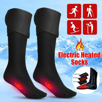 

Electric Charging Battery Heated Cotton Socks Feet Thermal Winter Warmer Foot Sock for Cycling Skiing Unisex Motorcycle Accessorie