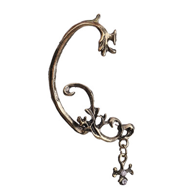 

2019 European&Ameran pop punk oth old nightclub rock Dragon-shaped ears hung earrings