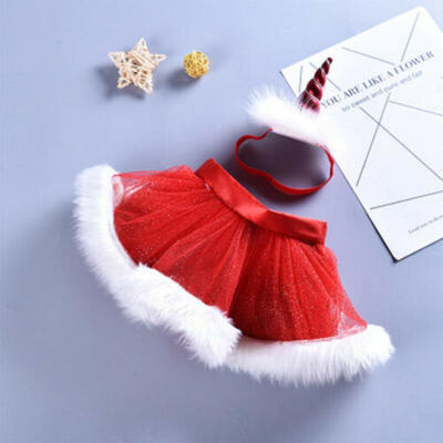 

Christmas Toddler Kids Baby Girl Xmas Tulle Tutu Skirt Dress Party Dress Clothes