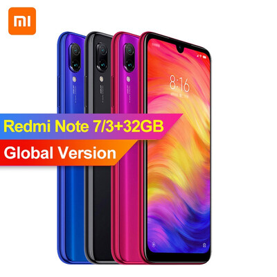 

Global Version - Xiaomi Note 7 3G RAM 32GB ROM 2340x1080 FullScreen Smartphone Core 63" 48MP5MP 660 Mobile Phone Octa Core