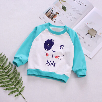 

Newborn Baby Girls Cartoon Letter Print Long Sleeves T-shirt Top Baby Clothes