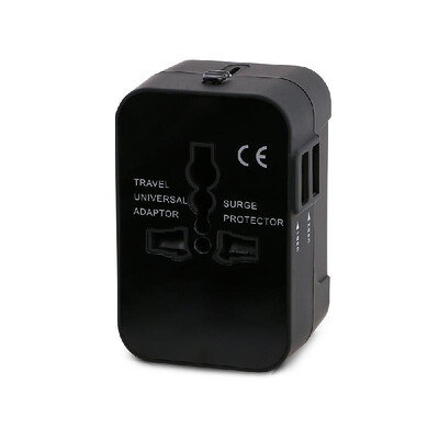 

All-In-One Universal World Wide Travelling AC Adapter Plug AUUKUSEU International Power Charger Electric USB Conversion Power