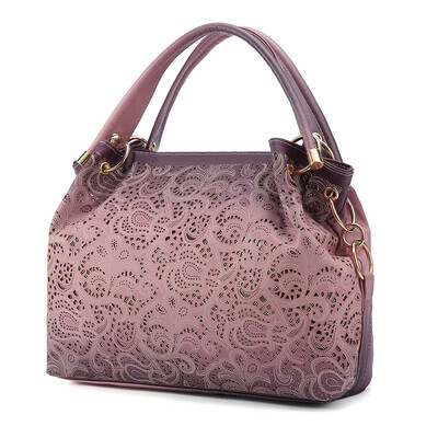 

Tailored Fashion Ladies Leather Openwork Carved Wild Handbag Messenger Bag Shoulder Bag