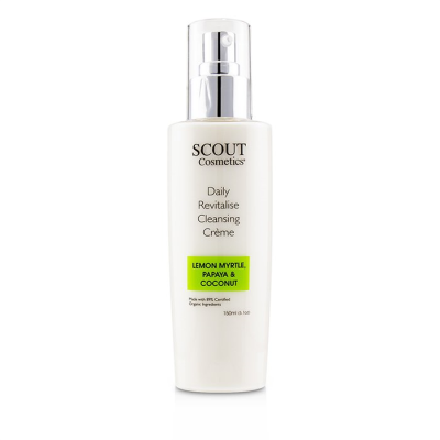 

SCOUT COSMETICS - Daily Revitalise Cleansing Creme with Lemon Myrtle Papaya & Coconut 150ml51oz