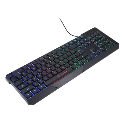 

MOTOSPEED 104 Gaming Esport Keyboard USB Wired LED Colorful Backlit Backlight Illuminated PC Laptop Notebook Desktop