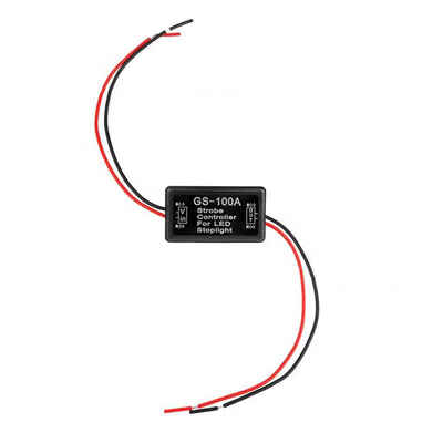 

GS100A Cars LED Brake Stop Lights Intelligent Strobe Module Controllers Box for Vehicles Automobile