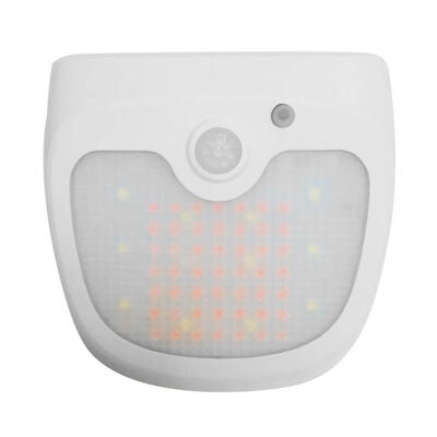 

LED Solar Motion Sensor Animation Wall Light Outdoor Garden Security Lamp