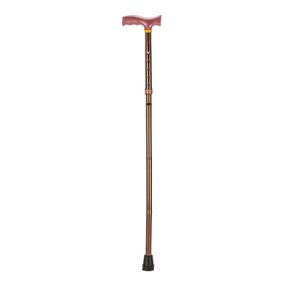 

Aluminum Alloy Freedom Edition Folding Adjustable Cane with T Handle Coffee