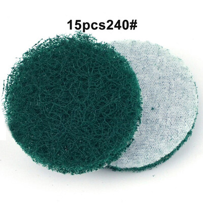 

15pcs 2 50mm Nylon Polishing Pad Kit For Kitchen Cleaning 2404001000 Grit