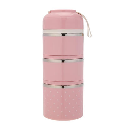 

Dot Design Thermal Lunch Box Leak-proof Stainless Steel Bento Box Container