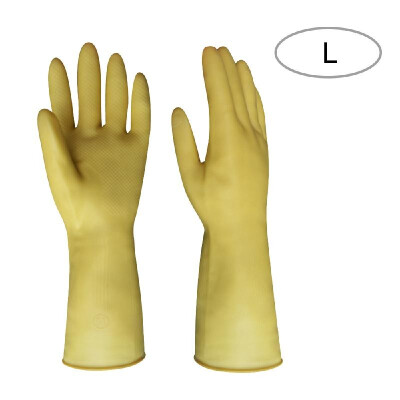 

Household Cleaning Gloves Dish Washing Kitchen Glove Long Sleeves Thick Latex Glove Working Painting Gardening Gloves