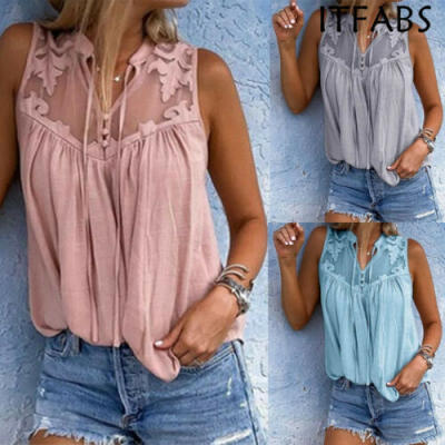 

Women Summer Beach Casual Sleeveless Vest Tank Long Tops Plus Size Tunic Dress