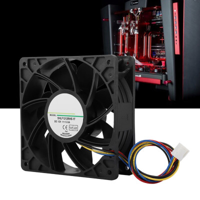 

Greensen SHLF1212RHE-17 DC12V 50A 12CM Cooling Fan Fast Heat Dissipation Cooler 12CM Cooling FanCooling Fan