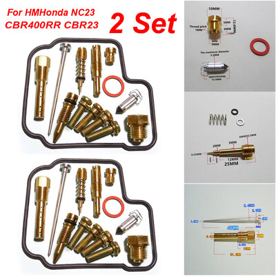 

Four Cylinder Motorcycle Carburetor Repair Kit For HMHonda NC23 CBR400RR CBR23