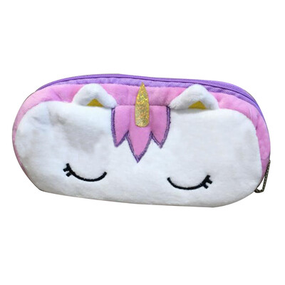 

Colorful Unicorn Pencil Case Creative Cute Pencil Cases Bag Roll Up Pencil Bag Portable Pencil Box School Supplies