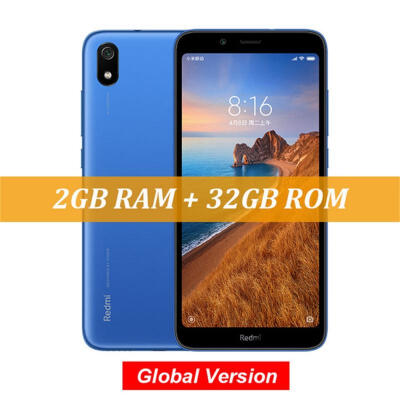 

Global Version Xiaomi Redmi 7A 2GB 32GB 545 Inch Snapdragon 439 Octa Core Mobile Phone 12MP Camera 4000mAh Smartphone - EU Plug