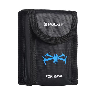 

PULUZ Lithium-battery Explosion-proof Pouch Protection Bag Safety Storage Bag for DJi MAVIC