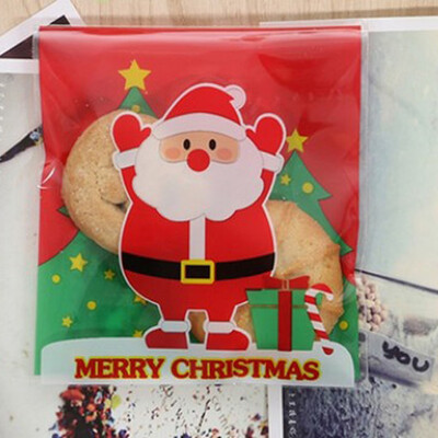 

Siaonvr Merry Candy Gift Bags Christmas Xmas Santa Cookies Fast