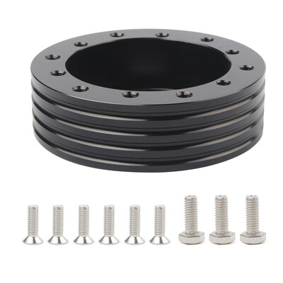 

Steering Wheel Hub Adapter 6 Holes To 3 Holes Steering Wheel Aluminum Alloy Spacer Converter Auto Parts