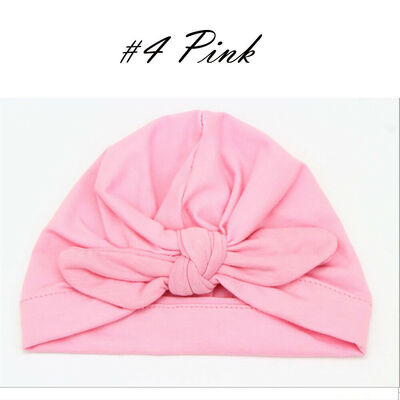 

Cute Baby Girls Boys Newborn Toddler Kids Beanie Bow Knot Wrap Cap Turban Hat