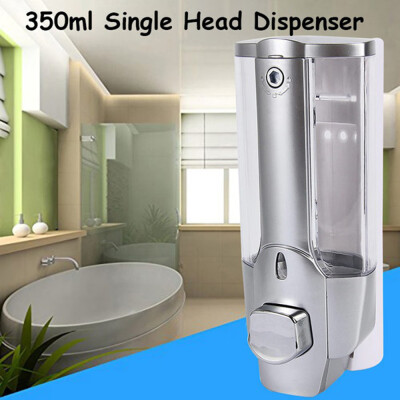 

〖Follure〗350ML Single Head Wall Mount Shower Bath Washing Lotion Soap Shampoo Dispenser