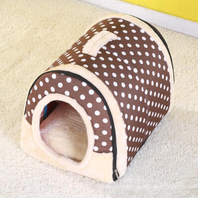 

2In 1 Pet House And Sofa Machine Washable Non-Slip Foldable Soft Warm Dog Cat Puppy Rabbit Pet Nest Cave