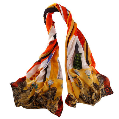 

Fashion Women Beach Shawl Floral Print Long Scarf Casual Decoration Gift