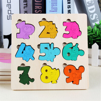 

Tailored Wooden Animal Puzzle Educational Developmental Baby Kids Training Toy