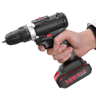 

36V Multifunctional Electric Impact Cordless Drill High-power Lithium Battery Wireless Rechargeable Hand Drills Home DIY Electric