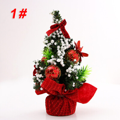 

1pcs Desk Table Top Mini Christmas Xmas Tree Small Party Ornaments Decorations