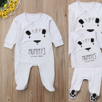 

SUNSIOM Newborn Baby Boy Girls Bear Cotton Romper Jumpsuit Bodysuit Outfit Clothes