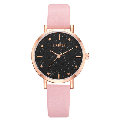 

Quartz watch temperament ladies watch new simple pu belt ladies watch quartz watch