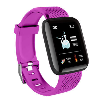 

116 PLUS Smart Bracelet D13 Heart Rate Blood Pressure Waterproof Smart Watc